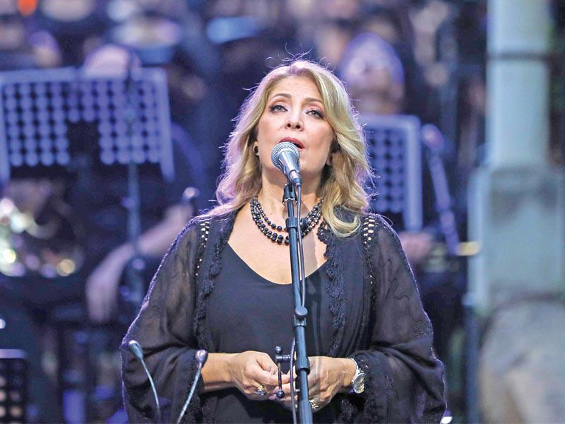 من حفلة قصر سرسق 