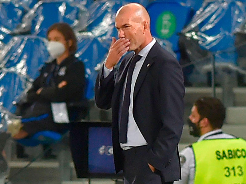 زين الدين زيدان المدير الفني لريال مدريد