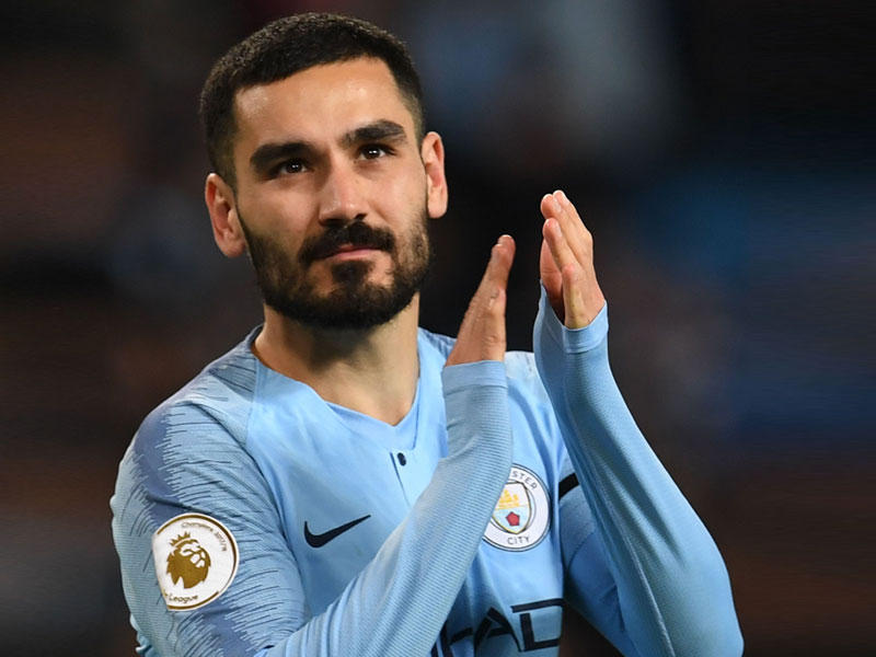لاعب وسط مانشستر سيتي ايلكاي غوندوغان 