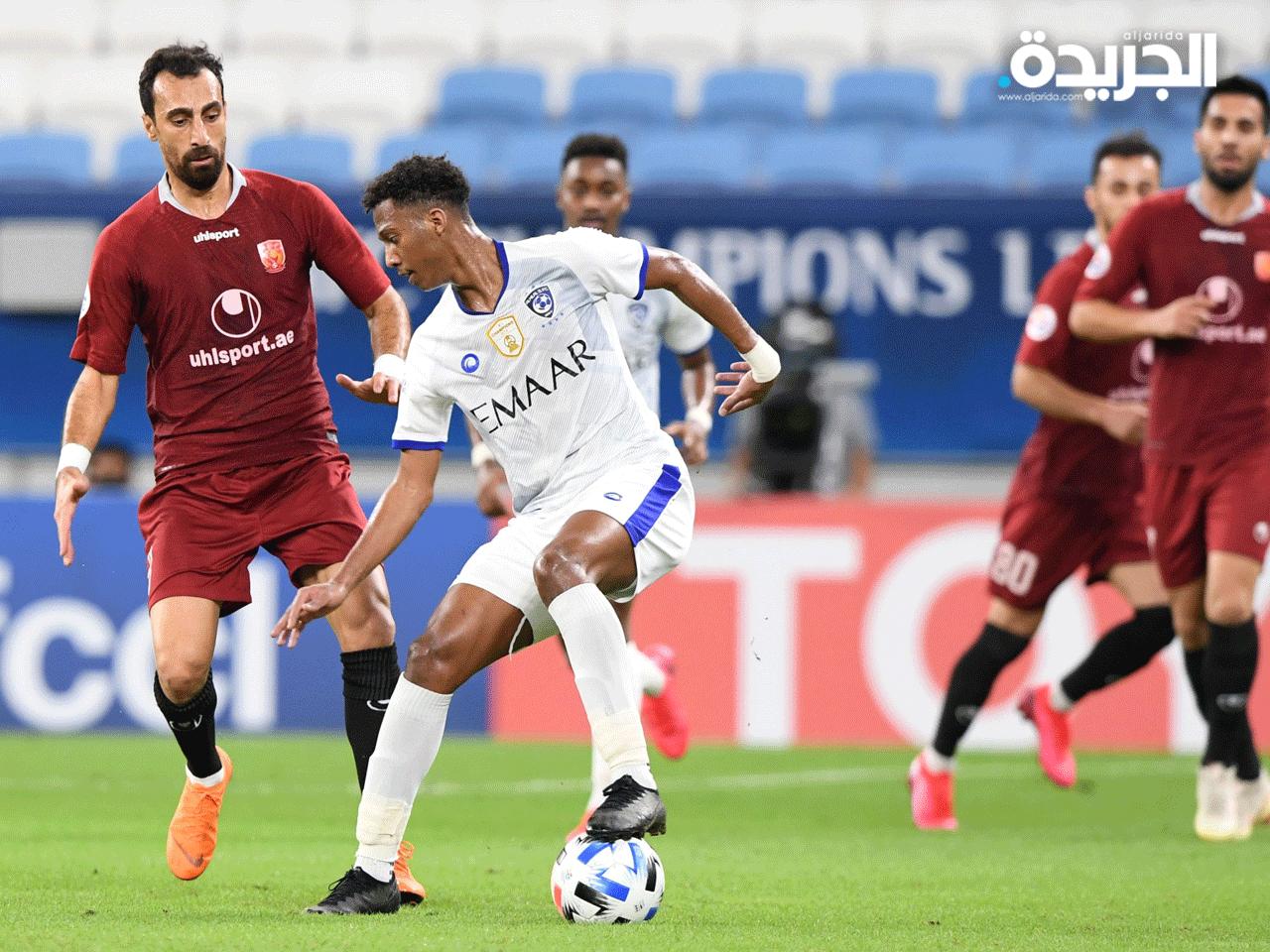 جانب من مواجهة الفريقين الأخيرة 