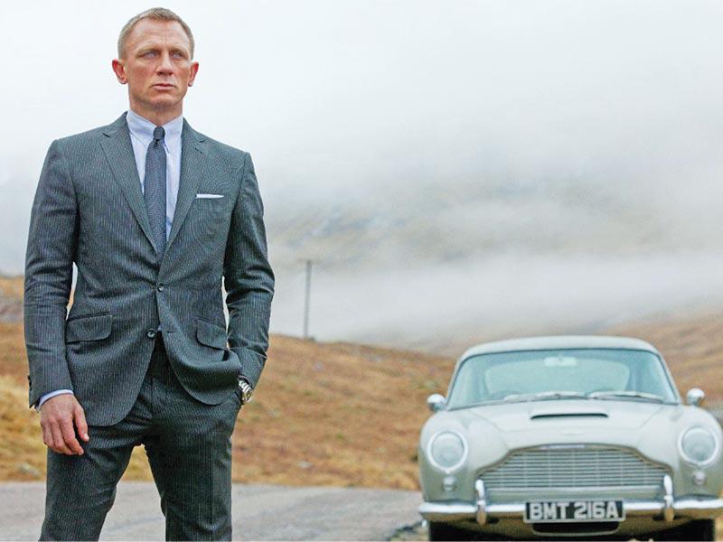 مشهد من فيلم جيمس بوند