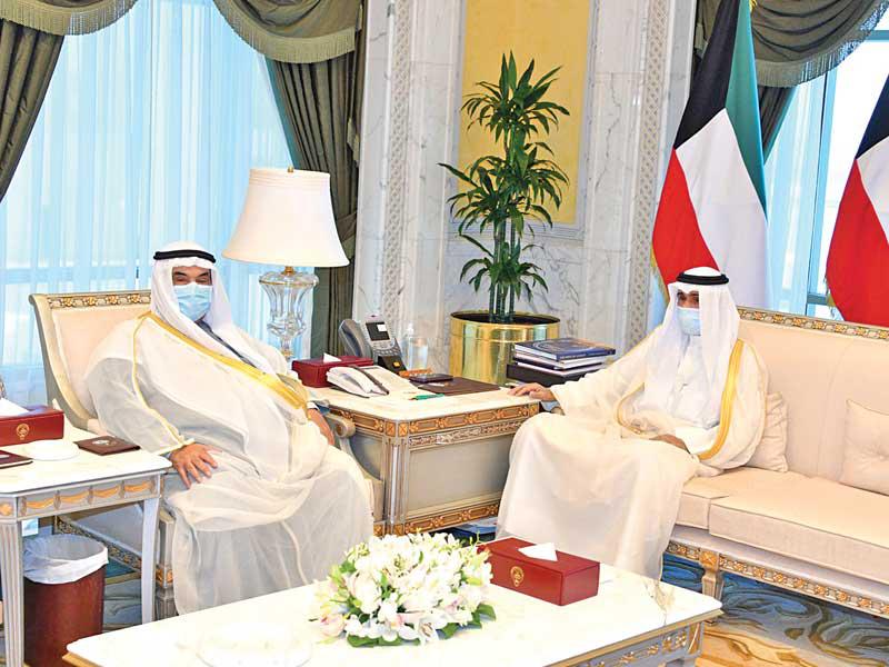  نائب الأمير مستقبلاً المحمد أمس