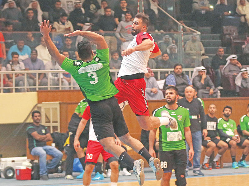 جانب من لقاء سابق بين الكويت والعربي 