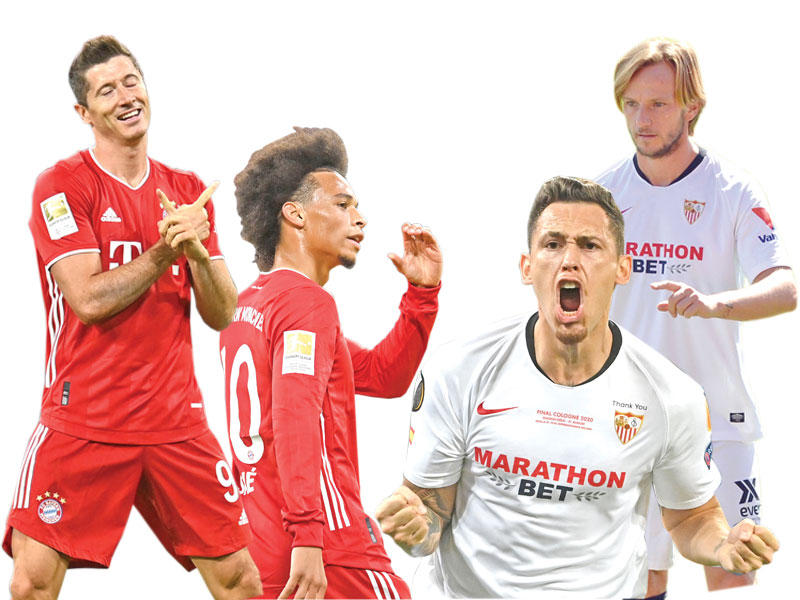 راكيتيتش - اوكامبوس - سانيه - ليفاندوفسكي