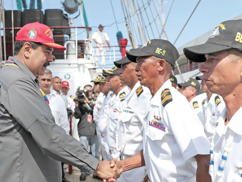 الرئيس الفنزويلي نيكولاس مادورو