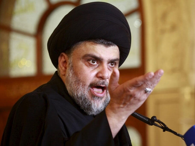 الزعيم العراقي مقتدى الصدر 