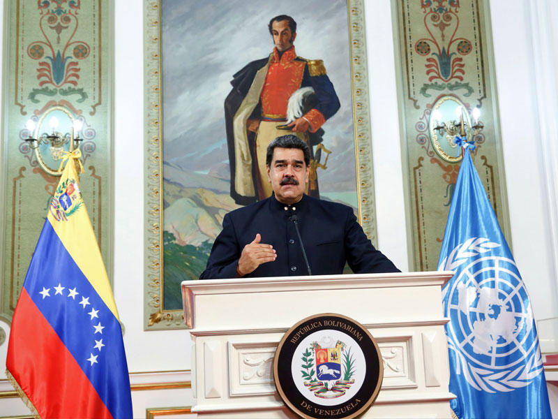 الرئيس الفنزويلي نيكولاس مادورو 