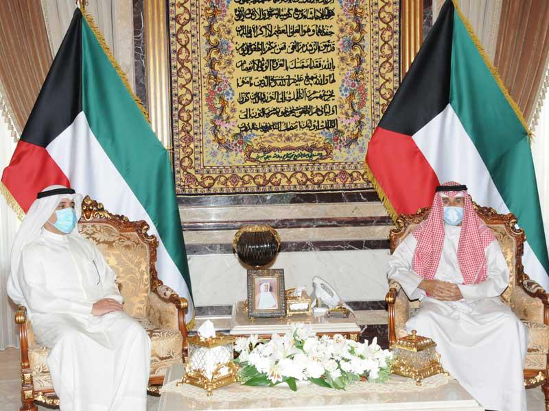 نائب الأمير مستقبلاً الناصر أمس