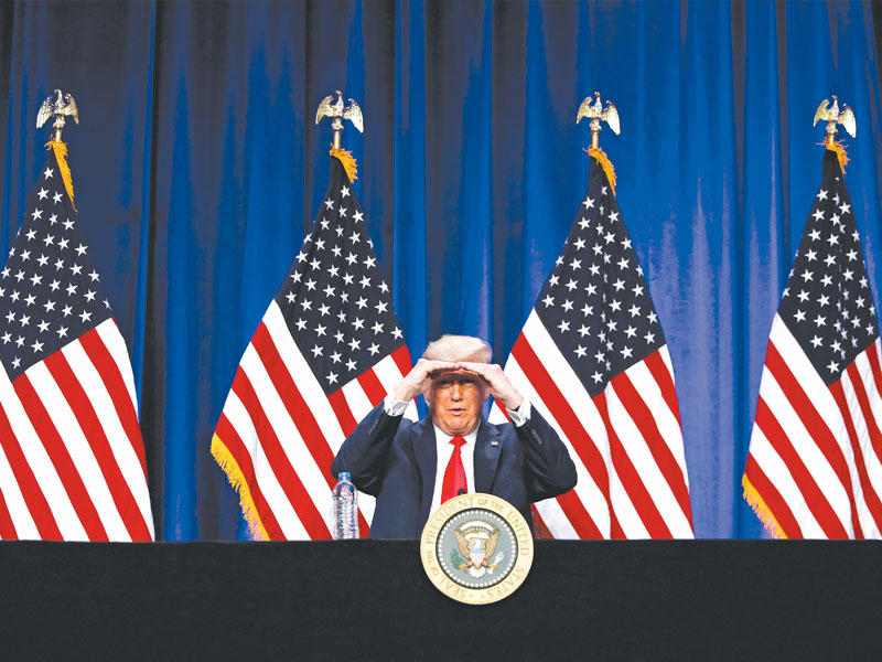 الرئيس الأميركي دونالد ترامب 