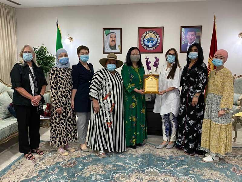 جانب من لقاء لجنة المرأة الدبلوماسية