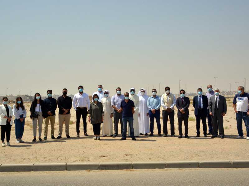 بن ناجي متوسطة فريق القطاع الاستثماري في مدينة صباح الأحمد