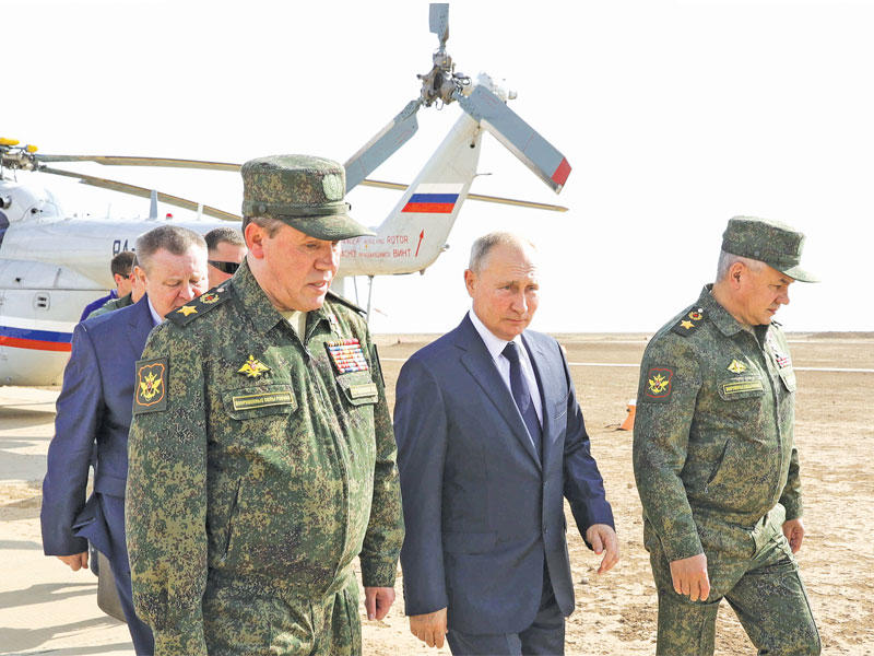 الرئيس الروسي  فلاديمير بوتين 