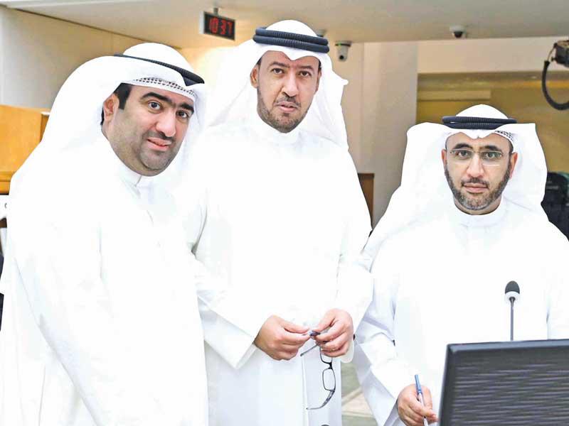 النائب محمد الدلال والعفاسي والروضان