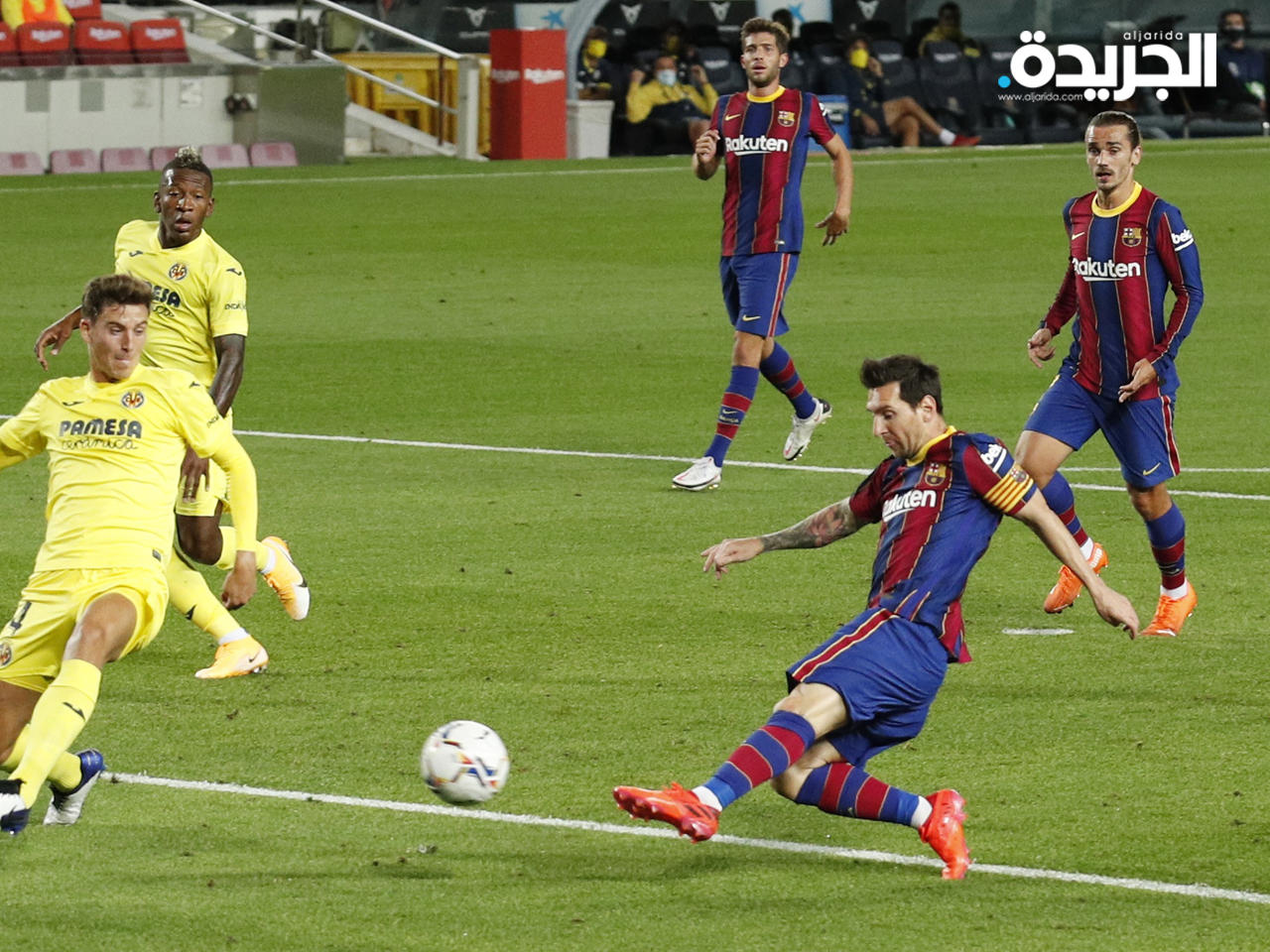 ميسي يبدأ المشوار الجديد مع برشلونة