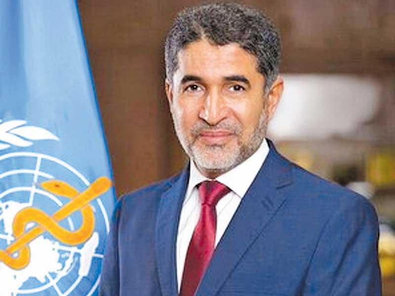 المدير الإقليمي لمنظمة الصحة العالمية لشرق المتوسط د. أحمد المنظري