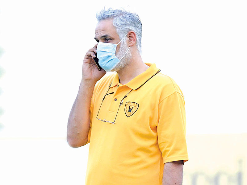 مدير فريق القادسية لكرة القدم ناصر بنيان 