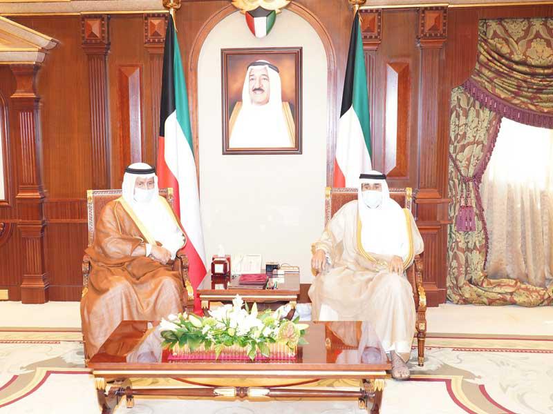 نائب الأمير مستقبلاً جابر المبارك أمسn