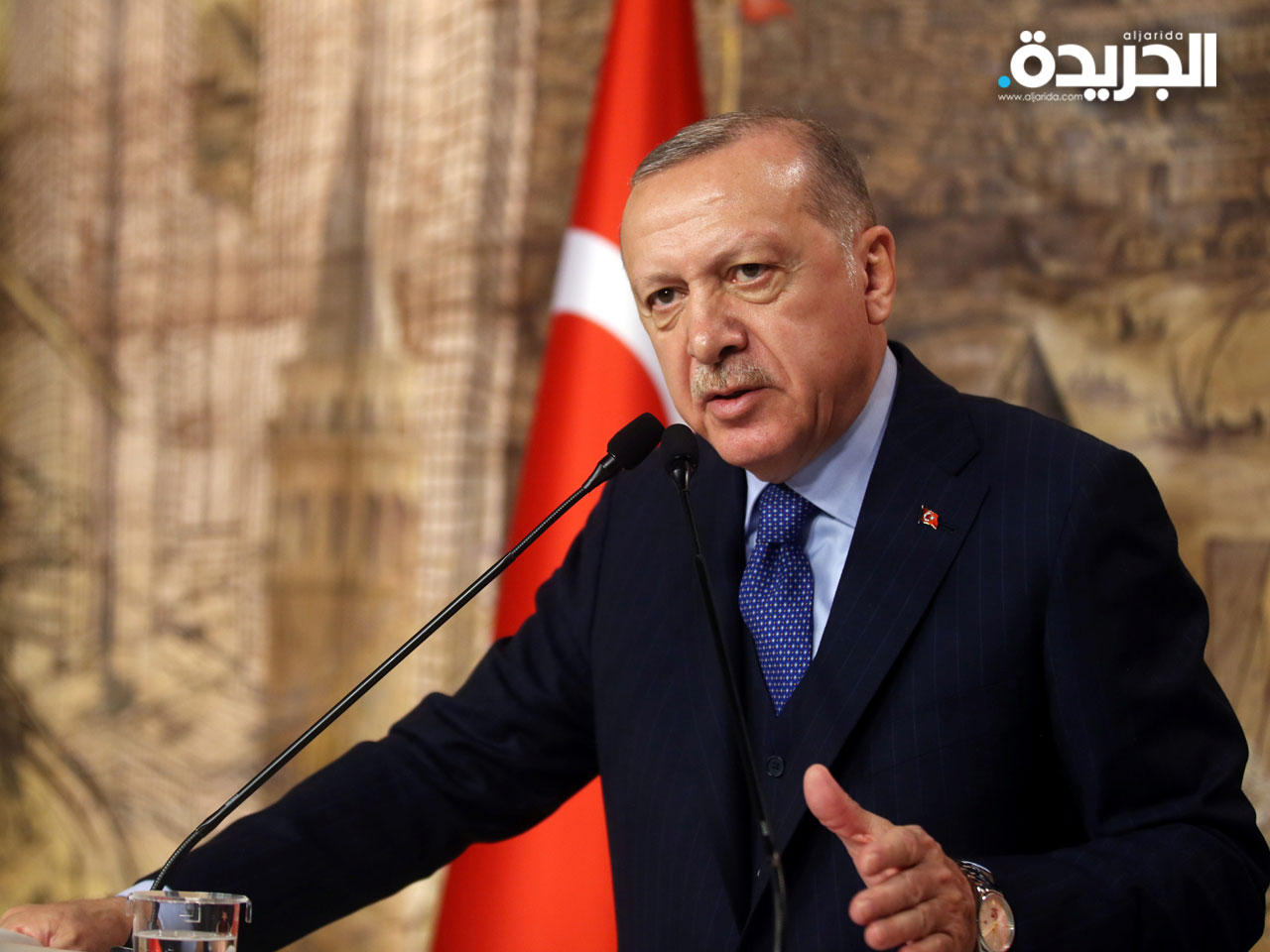  الرئيس التركي رجب طيب أردوغان