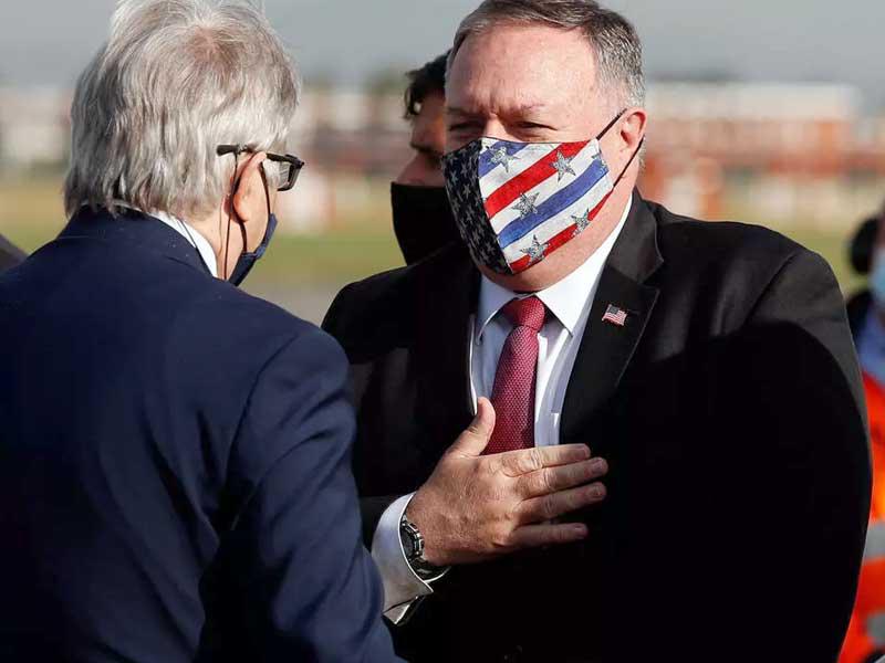 وزير الخارجية الأميركي مايك بومبيو في روما