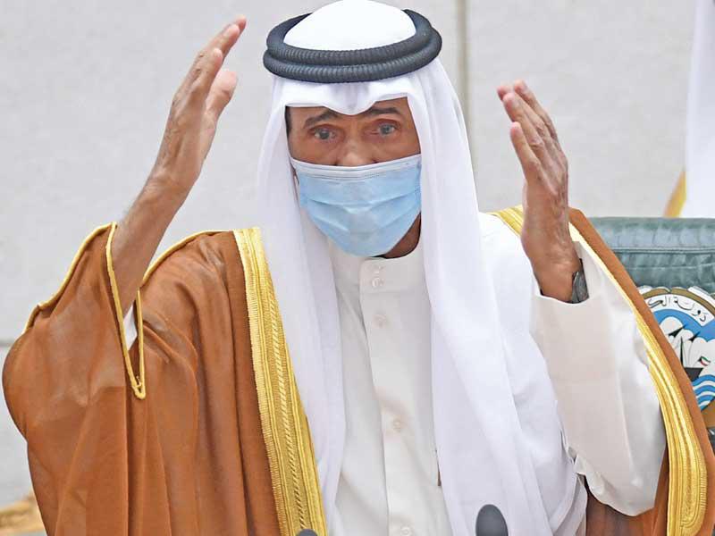 الأمير في جلسة أداء اليمين الدستورية الأربعاء الماضي