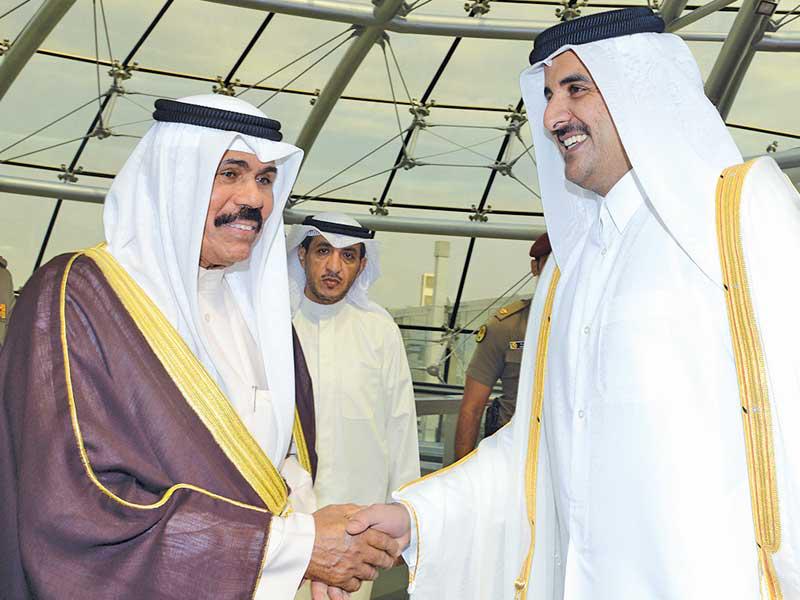 الأمير مستقبلاً تميم بن حمد         (أرشيف)