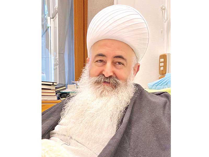  المرجع الروحي لطائفة الموحدين الدروز في لبنان الشيخ أبويوسف أمين الصايغ 