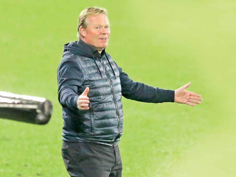 مدرب برشلونة، الهولندي رونالد كومان