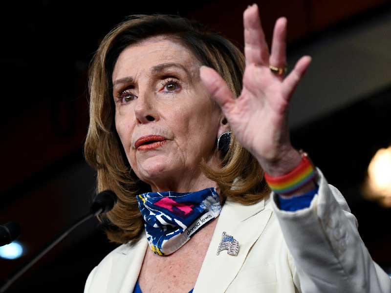  رئيسة مجلس النواب الأميركي نانسي بيلوسي