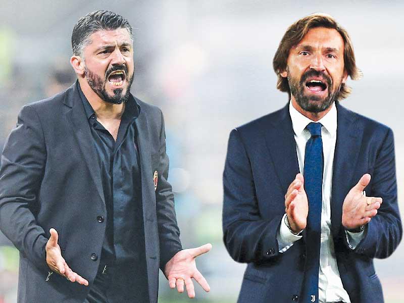 اندريا بيرلو المدرب الجديد لفريق «السيدة العجوز»  - مدرب نابولي جينارو غاتوزو