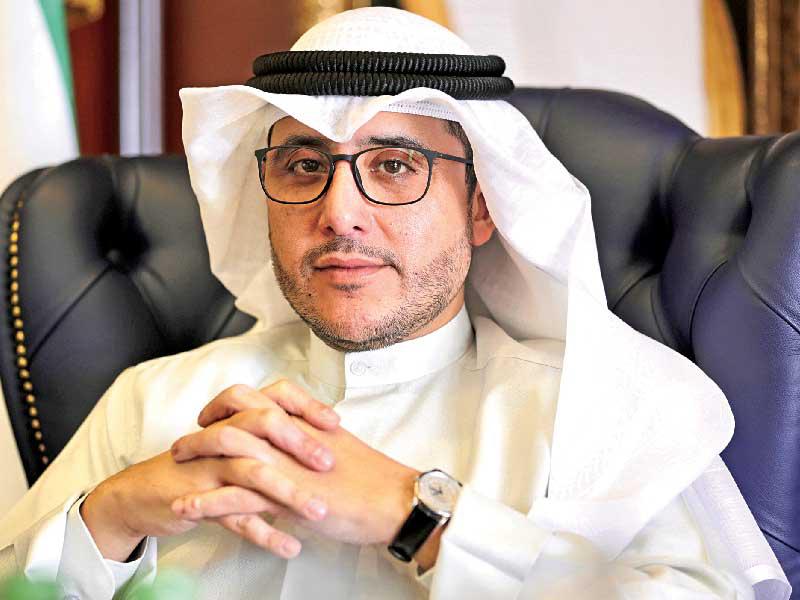  وزير الخارجية الشيخ الدكتور أحمد الناصر