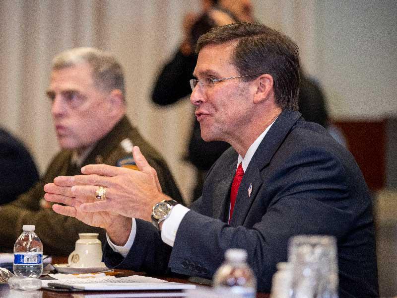 وزير الدفاع الأميركي مارك إسبر