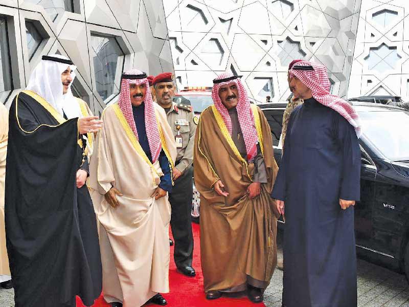 الأمير في مركز جابر الأحمد الثقافي 