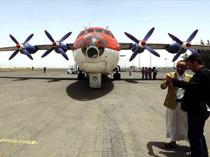 رحلة جوية إنسانية تقل مرضى يمنيين من الأردن إلى مطار العاصمة صنعاء الدولي