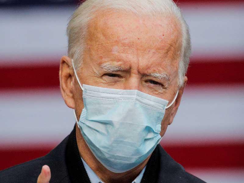 المرشح الديمقراطي في انتخابات الرئاسة الأميركية جو بايدن 