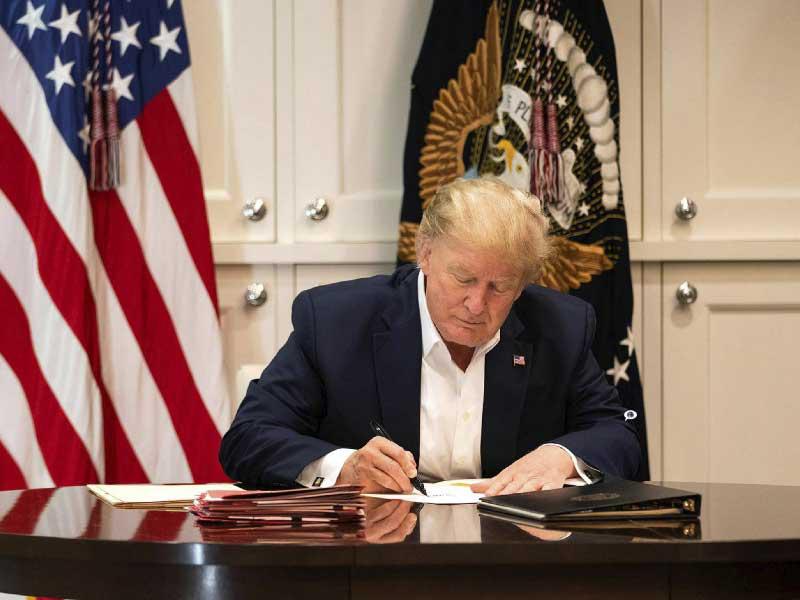 الرئيس الأميركي دونالد ترامب 