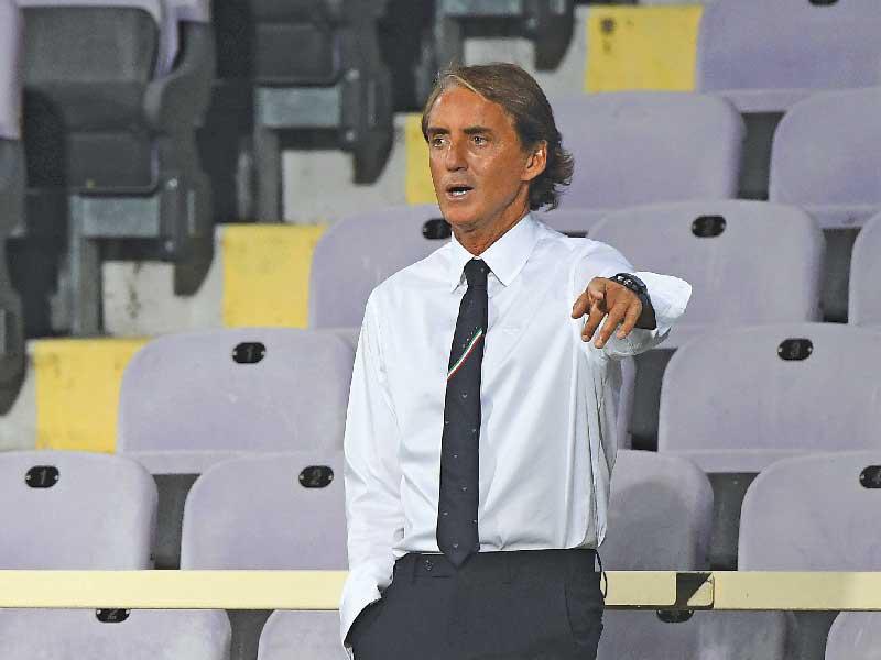 مدرب إيطاليا روبرتو مانشيني 