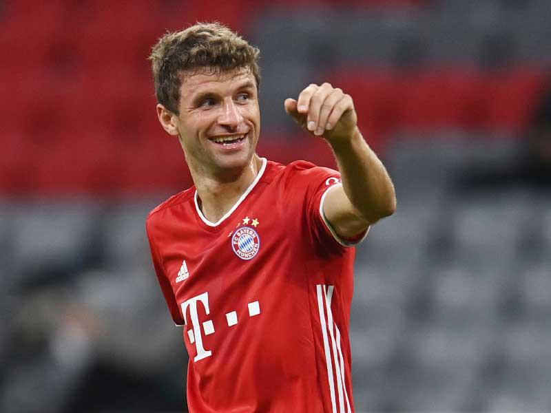 مهاجم فريق بايرن ميونيخ  توماس مولر