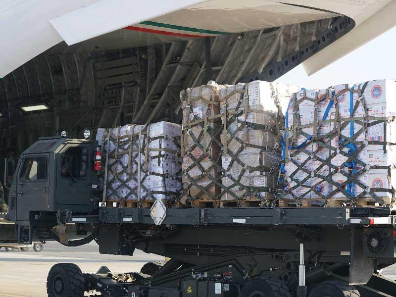 وصول طائرة إغاثة خامسة الى السودان