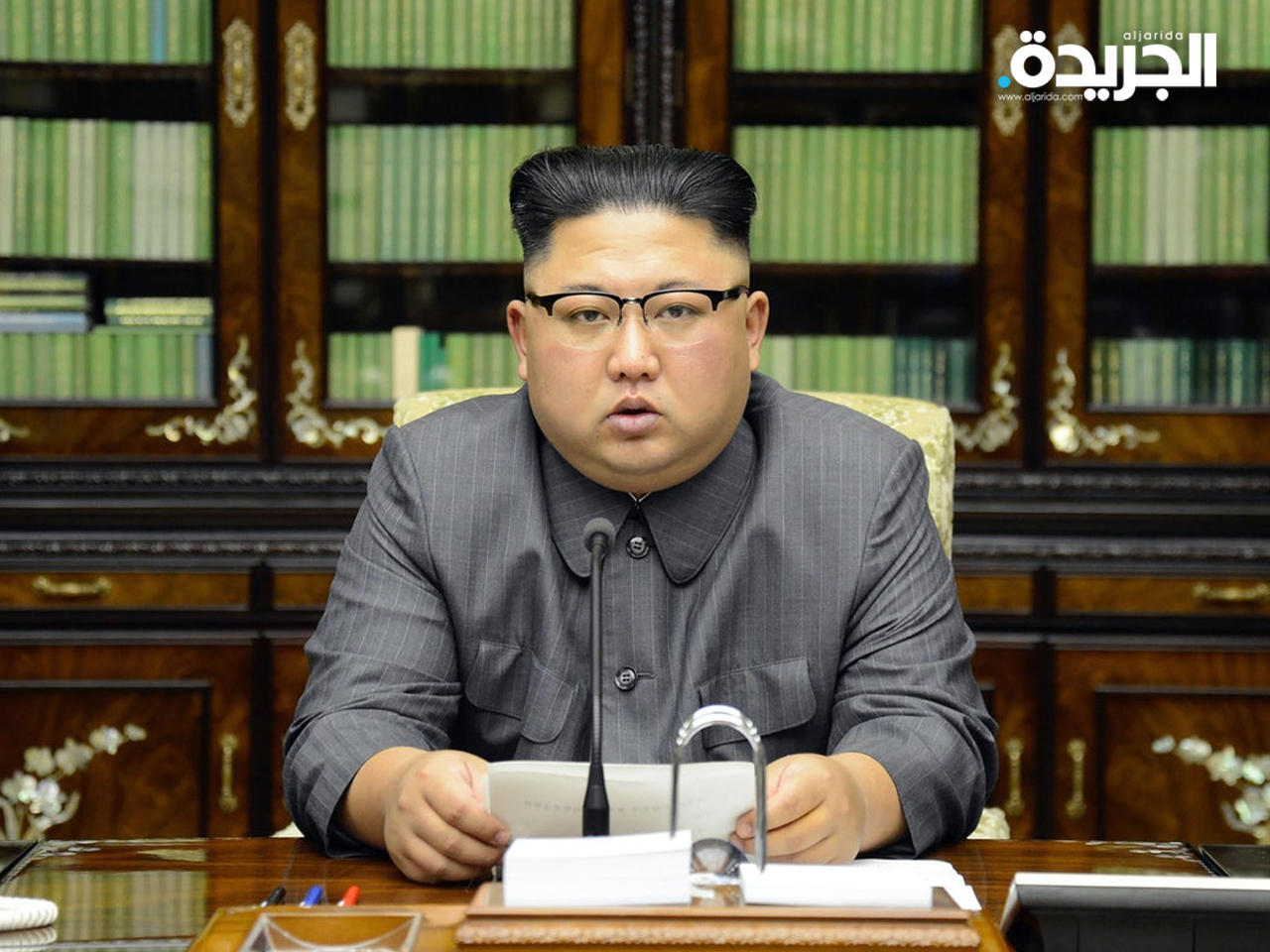 الزعيم الكوري الشمالي كيم جونغ اون