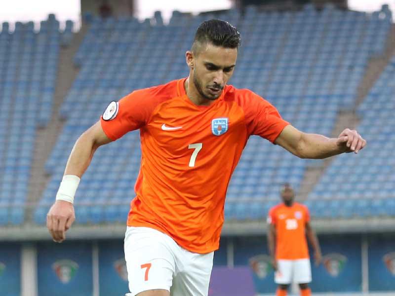 لاعب نادي خيطان عمر حبيتر 