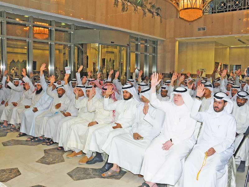 إحدى «عموميات» الجمعيات التعاونية t(أرشيف)