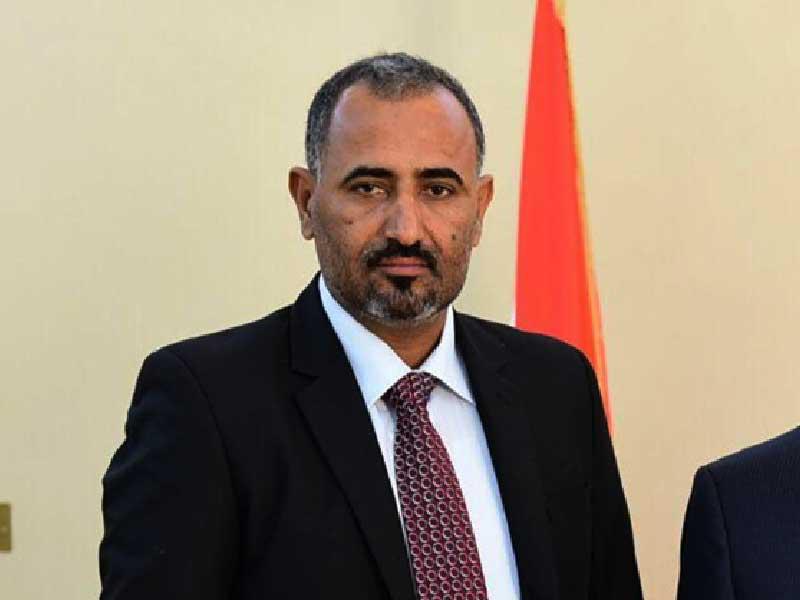 رئيس المجلس الانتقالي الجنوبي باليمن عيدروس الزبيدي