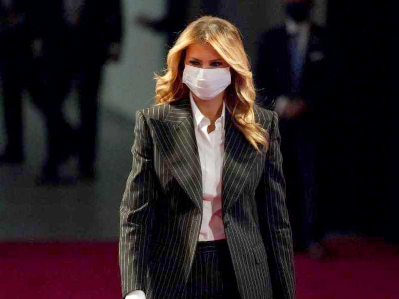 زوجة الرئيس الأميركي ميلانيا ترامب