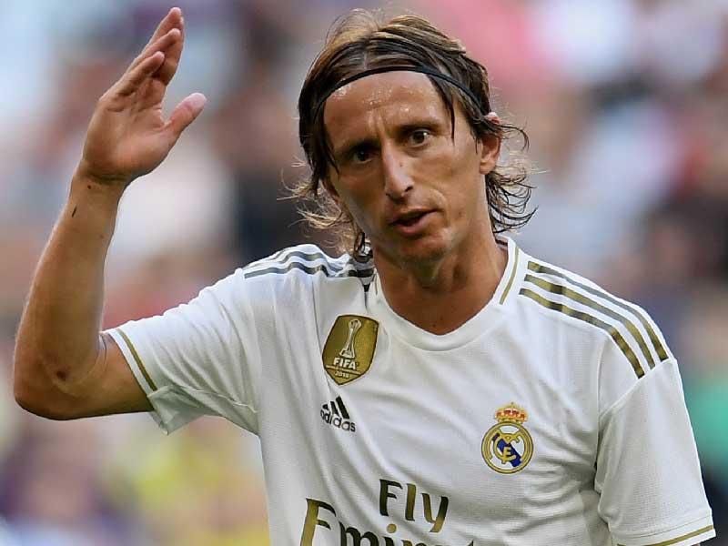 النجم الكرواتي لوكا مودريتش 