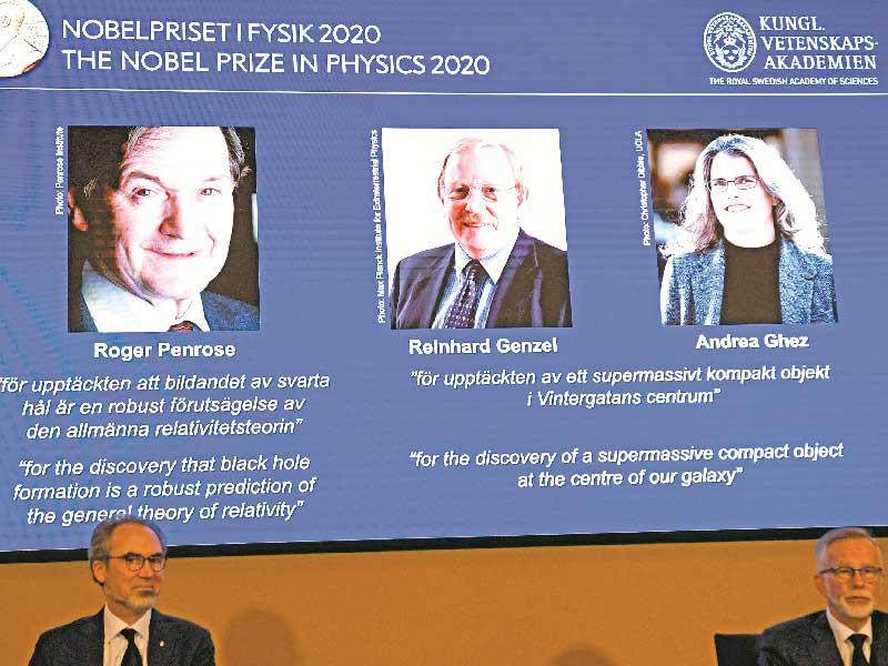 بريطانيا وألمانيا والولايات المتحدة الأميركية تتقاسم نوبل الفيزياء