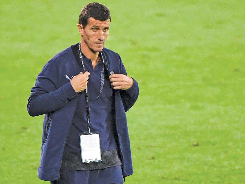 المدير الفني لفريق فالنسيا خافي غراسيا