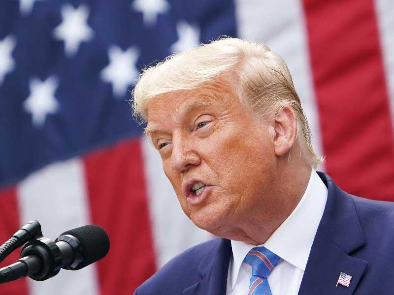 الرئيس الاميركي دونالد ترامب
