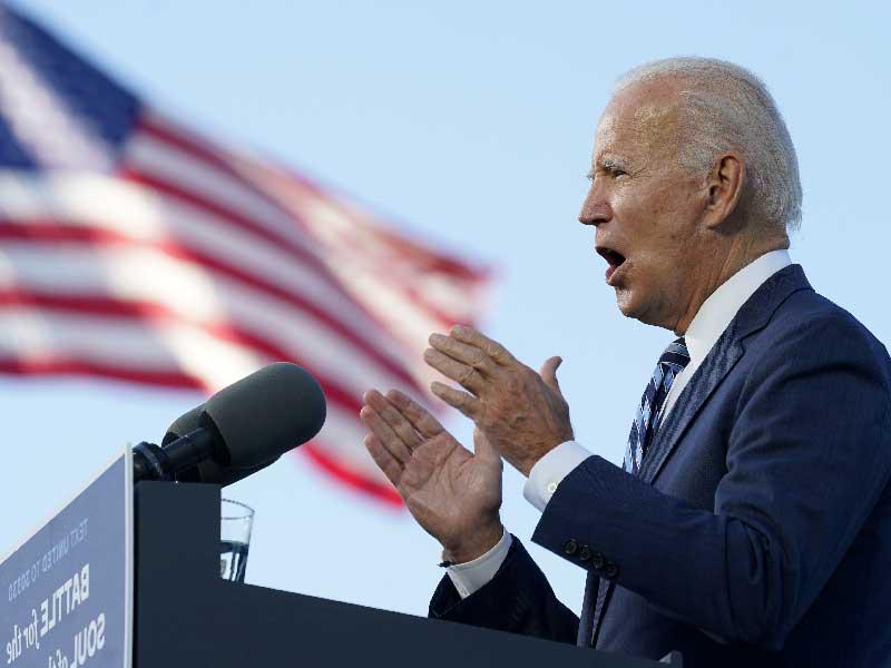 المرشح للرئاسة الاميركية جو بايدن