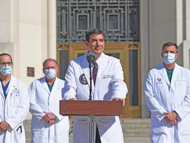  العاملين في مركز «والتر ريد» الطبي