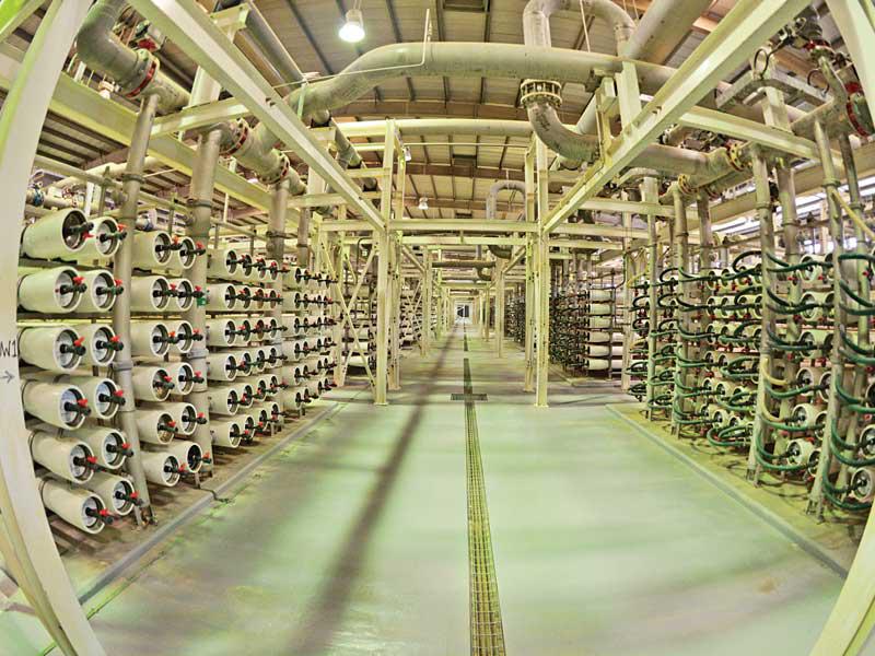 التناضح العكسي لمعالجة المياه 